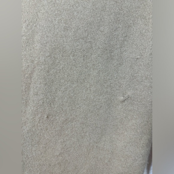 Halogen 100% Cashmere Crewneck Pullover Sweater Women’s Small Neutral Tone Cozy - Picture 10 of 13